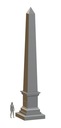 Pamätník Obelisk v mierke 1:87