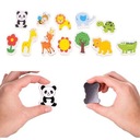 MAGNETY NA CHLADNIČKU ZVIERATÁ PRÍRODA - 12 KUSOV