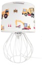 Detská nočná lampa, tienidlo na stolnú lampu, RÝPADLO, moderné LED tienidlo