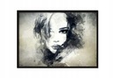 OBRAZOVÝ PLAGÁT V RÁME 53x73 cm Tvár 7 P532 úroveň