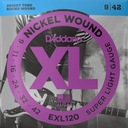 Struny D'Addario EXL120 pre elektrickú gitaru