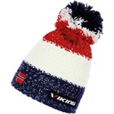 Zimná čiapka Viking Cornet červeno-biela NORWAY