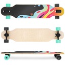 Freeride longboard skateboard Spokey LONGBAY PRO