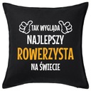 NAJLEPŠÍ CYKLISTICKÝ vankúš 50x50 darček