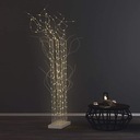 LED dekorácia vetvičiek biela dekorácia 150 cm