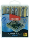 24x ALKALICKÁ BATÉRIA 1,5V MAXELL LR6 AA R6