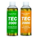 TEC2000 PREPLÁCHNUTIE MOTORA + ČISTIČ VSTREKOVAČA DIESELU
