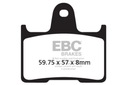 EBC FA254 brzdové platničky (sada pre 1 kotúč)
