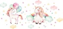 Samolepky na stenu pre deti Unicorn D150 100cm