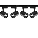 4x LED KOĽAJŇOVÁ LAMPA 30W KOĽAJŇOVÝ PÁS 15000lm 1m