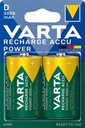 BATÉRIE BATÉRIE R20 NiMH VARTA D 3000mAh 2 ks