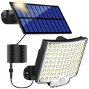 LED SOLAR LAMPA SNÍMAČ POHYBU SÚMRAK + DIAĽKOVÉ OVLÁDANIE