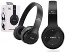 BLUETOOTH 4.2 P47 slúchadlá + mikrofón čierny