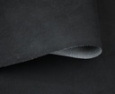 Látkový poťahový materiál ČIERNY NUBUCK - SEMIŠ 1m