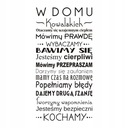 Nápis na stene s citátom - Doma - 170