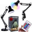 STMÍVATEĽNÁ LED RGB+BIELA ​​RETRO LAMPA NA KRESLENIE
