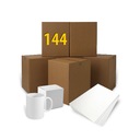 144 pohárov A+ s bezplatnou sublimáciou Cardboard Plus