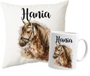 Darčeková súprava Vankúš + Hrnček KôŇ + MENO