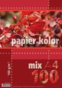 Dekoratívny papier A4 Line 160 g/m² 100 listov | Mix farieb