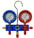 Chladiarenské tlakomery R134a, R1234YF, R32, R410a