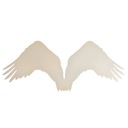 anjelské anjelské krídla na dekoráciu do detskej izby