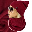 Hrejivý Príjemný na dotyk Soft Polish SET ALPACA SUKŇA S ČIAPKOM Premium