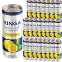 Sýtená voda + citrónová šťava Kinga 250 ml x 24 ks