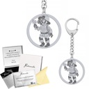 DARČEK FIREMAN KEYRING FOR FIREMAN GADGET SILVER 925 GRAWING