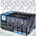 OSVETLENIE VIANOČNÉHO STROMČEKA ICILS 500 LED 20M VONKAJŠIE VIANOČNÉ OSVETLENIE + BLESK