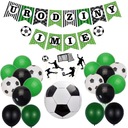 BALOONS BALL futbalový narodeninový banner s MENOM