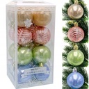 Farebné PASTELOVÉ BUBLINY SET 5cm 16ks