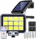 LED SOLAR LAMPA SNÍMAČ POHYBU SÚMRAK + DIAĽKOVÉ OVLÁDANIE