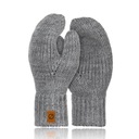 Brødrene R02 dámske zimné rukavice, svetlošedá