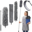 Dust Brush Cobweb Telescopic Broom Brokers 280 cm Tip 4in1