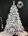 Doručenie pred Vianocami! BIELY vianočný stromček LUX 100% PE Zasnežený 2,1 m