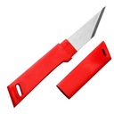 Kanetsune 420J2 japonský nôž na ovocie červený Very Sharp Kiridashi 4cm