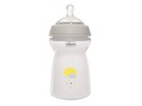 Fľaša CHICCO NaturalFeeling 330 ml Šedá