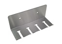 Ohniskový držiak vidlice a podpery pre 4 kusy, nerezový INOX vešiak