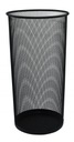 Čierny kovový stojan na dáždniky, 50 cm