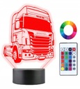Nočná lampa Scania 16 LED PLEXIDO Truck