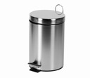 Guľatý odpad z odpadkov 3L satén inox