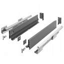 GTV AXIS PRO PUSH OPEN STREDNÁ ZÁSUVKA GTV H116 L450 ANTRACITOVÁ PLNÁ ZÁSUVKA