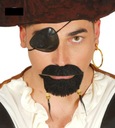 SUPER Pirátska brada s fúzmi 11524BZ