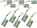 Kľúčenka ID RFID Unikátny 125kHz TAG pre hračky INTERPHONE LOCK 12 kusov