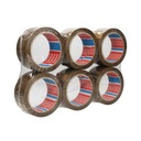 6 ks TESA BALIACA PÁSKA, HNEDÁ, 48MM, GUMOVÁ