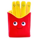 Plyšový maskot Plyšové hranolky Fast Food BIG Vankúš plyšová hračka 30 cm