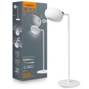 Nabíjacia LED stolná lampa VIDEOX 3v1 biela 300lm batéria 1800mAh
