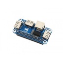 Ethernet / USB HUB HAT modul pre Raspberry Pi