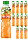 Tymbark 12 x 500 ml jablkový broskyňový nápoj