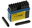ČÍSLOVAČE PÍSMENA ČÍSLOVAČ PÍSMENNÉ ZNAČKY 6mm